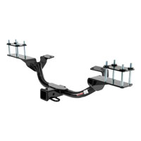 (image for) Mercedes GL450 2007-2013 2" Class 3 Round Body Receiver Trailer Hitch #13102