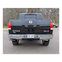 (image for) Nissan Titan 2004-2015 2" Class 3 Round Body Receiver Trailer Hitch #13199