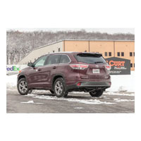 (image for) Toyota Highlander 2014-2019 2" Class 3 Round Body Receiver Trailer Hitch #13200