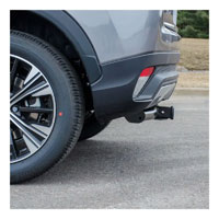 (image for) Mitsubishi Eclipse Cross 2018-2021 2" Class 3 Round Body Receiver Trailer Hitch #13273