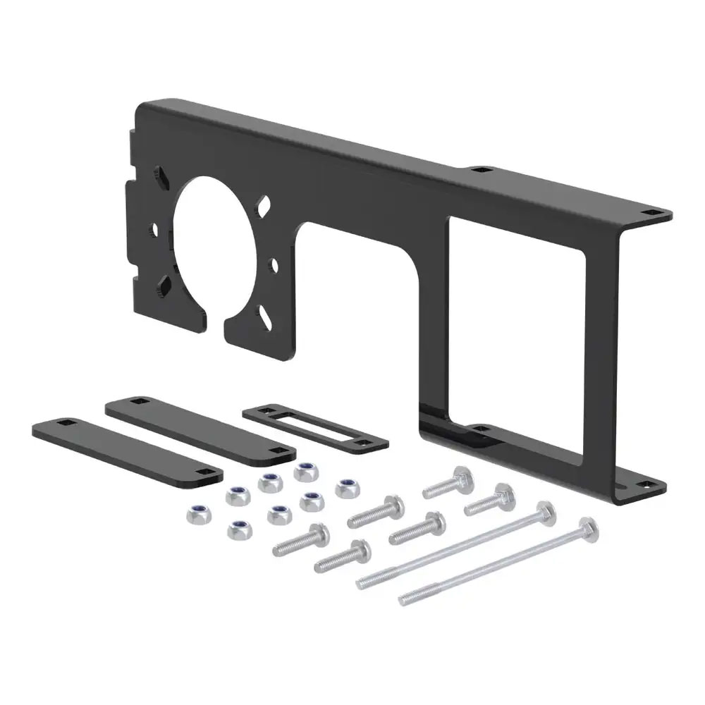 (image for) Easy Mount Electrical Connector Bracket Flat or Round Sockets 2 1/2" Receiver #58003 - Click Image to Close