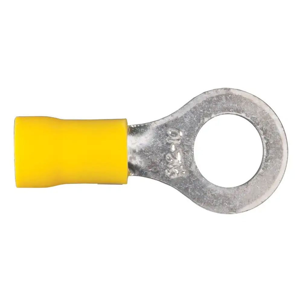 (image for) Ring Terminal Yellow 5/16" Stud #59556 - Click Image to Close