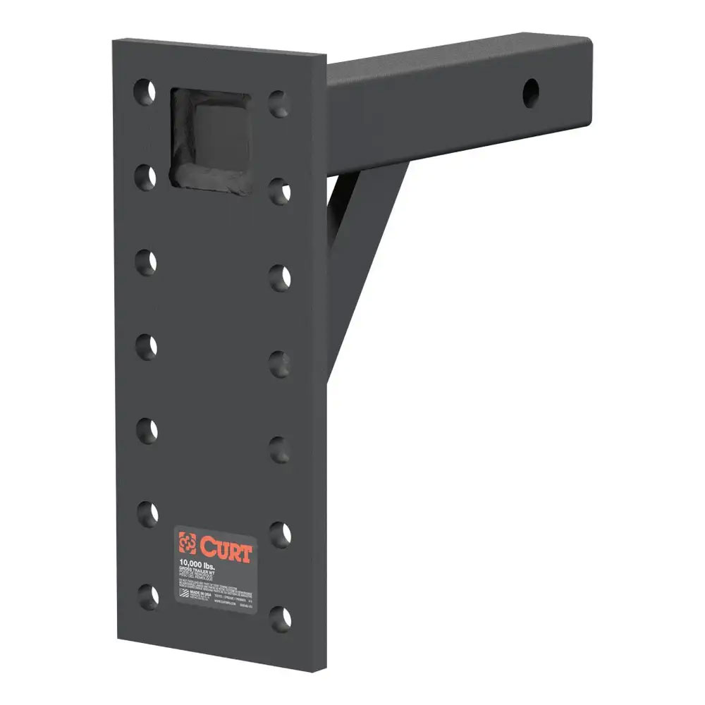 (image for) Adjustable Pintle Mount, 6 Position, 2" Shank, 10" Long, 10K #48341 - Click Image to Close