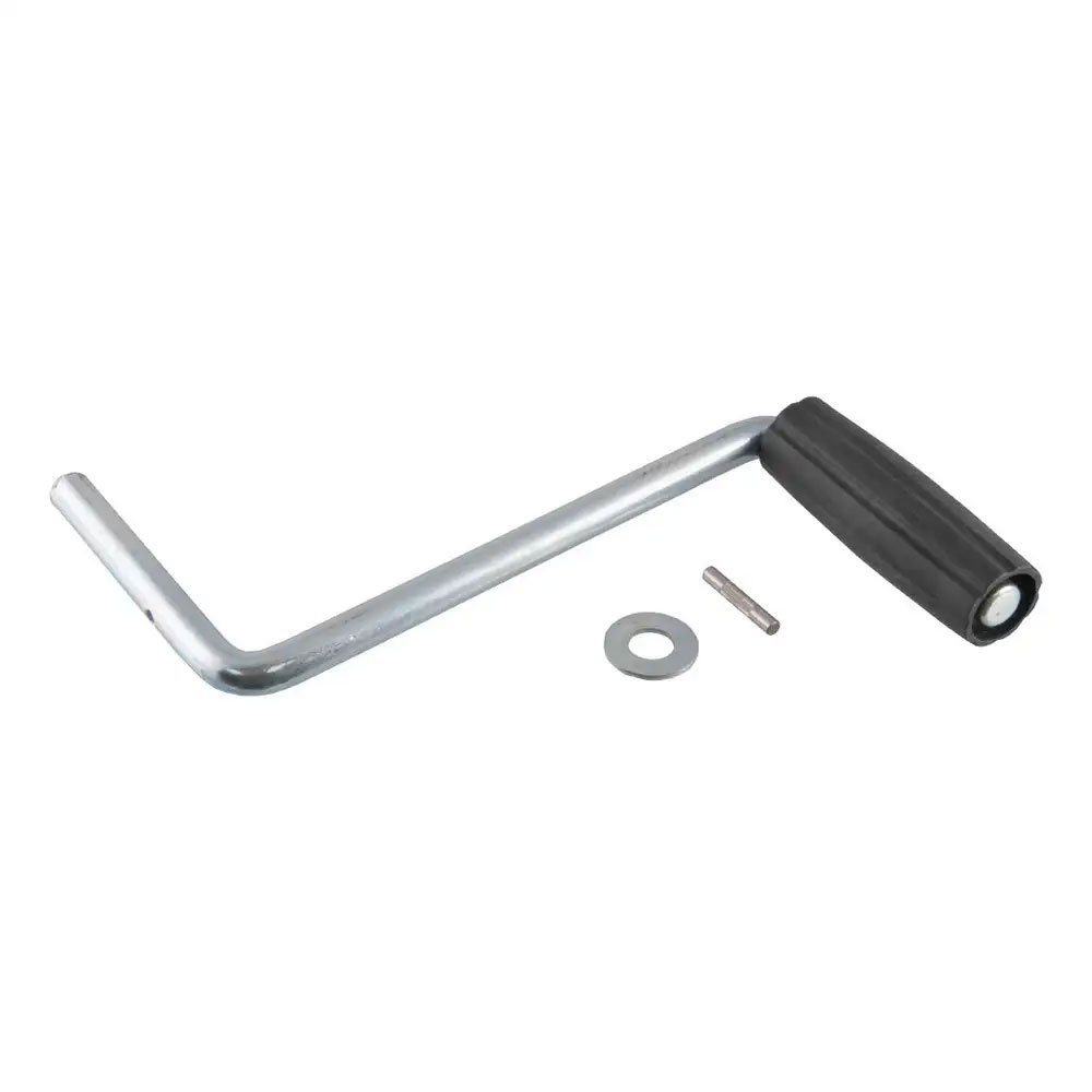 (image for) Replacement Side Wind Handle With Pins & Bushings For #28575 Direct-Weld Square Trailer Jack #28959 - Click Image to Close