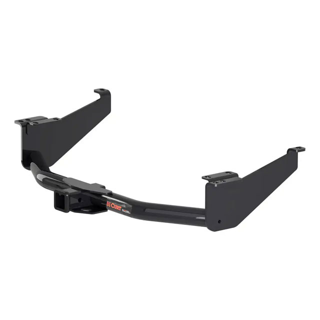 (image for) Nissan Titan 2017-2024 2" Class 3 Round Body Receiver Trailer Hitch #13304