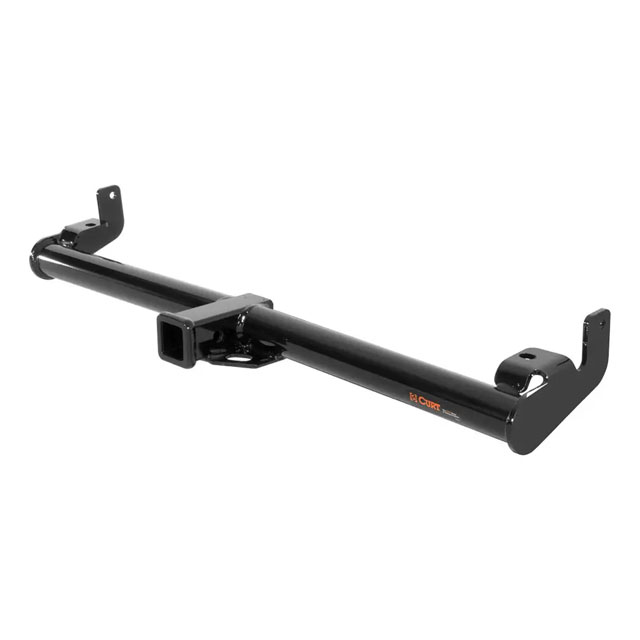 (image for) Jeep Wrangler TJ 1997-2006 2" Class 3 Round Body Receiver Trailer Hitch #13430